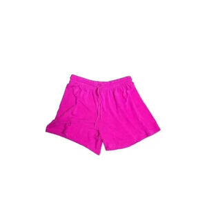 ARITZIA Wilfred Free Hot Pink Drawstring Barbiecore Leisure Shorts Size Small